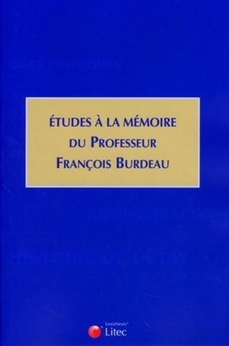 Grégoire Bigot - Etudes à la mémoire du professeur François Burdeau.
