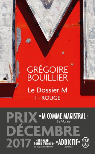 Le Dossier M Tome 1 Rouge (le monde)