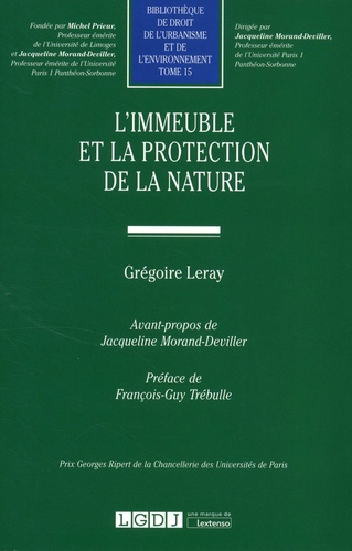 Grégoire Leray - L'immeuble et la protection de la nature.