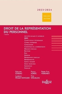 Grégoire Loiseau et Pascal Lokiec - Droit de la représentation du personnel.