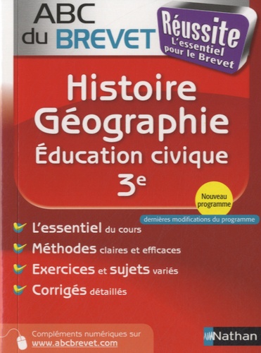 Grégoire Pralon et Laure Genet - Histoire Géographie Education civique 3e.