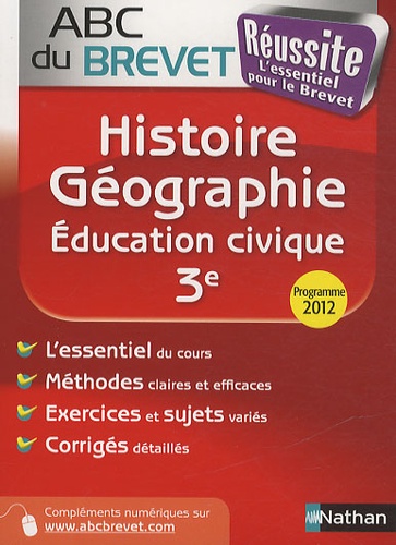 Grégoire Pralon et Laure Genet - Histoire Géographie Education civique 3e.