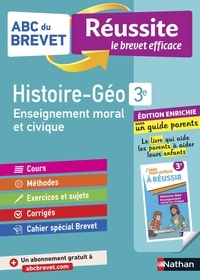 Grégoire Pralon et Laure Genet - Histoire-Géographie, Enseignement moral et civique 3e - Avec un guide parents.