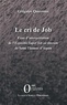 Grégoire Quevreux - Le cri de Job - Essai d'interprétation de l'Exposition Super Iob Ad Litteram de Saint Thomas d'Aquin.
