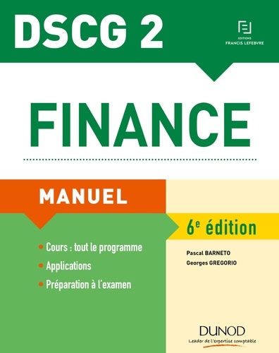 Gregorio Barneto et Georges Gregorio - Finance DSCG 2 - Manuel.
