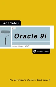 CodeNotes for Oracle 9i