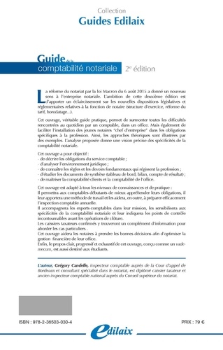 Guide de la comptabilité notariale 2e édition