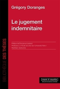 Grégory Doranges - Le jugement indemnitaire.