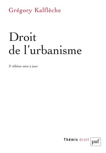 Droit de l'urbanisme 3e édition