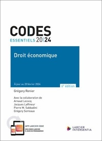 Grégory Renier - Droit économique.