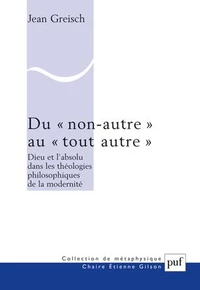 Du "non-autre" au "tout autre"