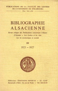 Bibliographie alsacienne