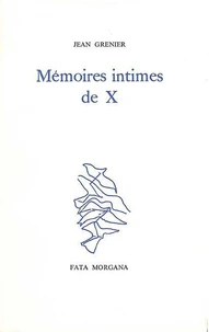 Memoires Intimes De X