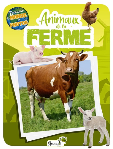 Animaux de la ferme de Grenouille éditions - Album - Livre - Decitre