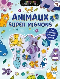 Téléchargez le livre depuis google Animaux super mignons - Avec plus de 30 stickers parfumés CHM RTF 9782384862122 par Grenouille éditions, Vincent Coigny