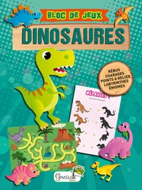 Bloc de jeux dinosaures