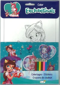 Ma pochette de coloriages Enchantimals