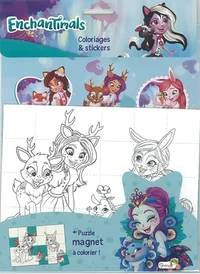 Puzzle magnétique Enchantimals