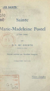 Sainte Marie Madeleine Postel (1756-1846)