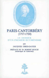 Paris-Cantorbery : 1717-1720