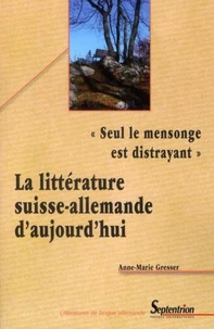 La litterature suisse-allemande d'aujourd'hui