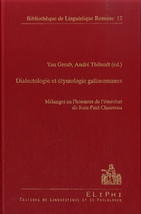 Dialectologie et étymologie galloromanes