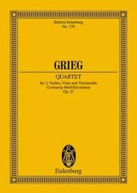 Quatuor à cordes Sol mineur