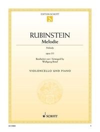 Grigorjewitsch Rubinstejn - Melody - op. 3/1. cello and piano..
