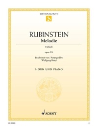Grigorjewitsch Rubinstejn - Melody - op. 3/1. horn and piano..
