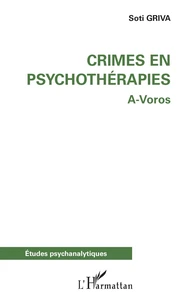 Crimes en psychothérapies