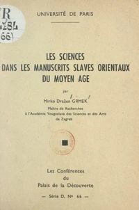 Les sciences dans les manuscrits slaves orientaux du Moyen Âge