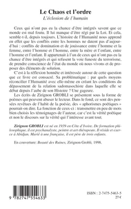 Le Chaos et l'ordre