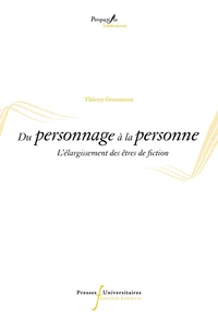 Du personnage à la personne