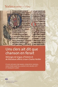 Uns clers ait dit que chanson en ferait