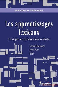 Lexique et production verbale