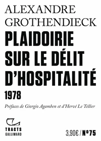 Plaidoirie sur le délit d'hospitalité