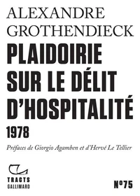 Plaidoirie sur le délit d'hospitalité