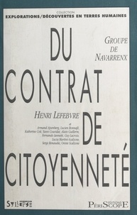  Groupe de Navarrenx et Henri Lefebvre - Du contrat de citoyenneté.