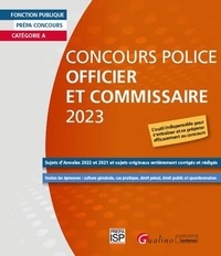  Groupe ISP - Concours police officier et commissaire - Catégorie A.