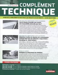 Julien Elmaleh - Complément technique Hors série mai-juin 2021 : Guide de la réglementation pour les projets de bâtiments - Guide Bonhomme.
