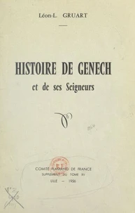 Histoire de Genech et de ses seigneurs