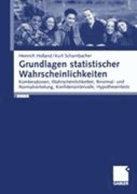 Grundlagen statistischer Wahrscheinlichkeiten - Kombinationen, Wahrscheinlichkeiten,  Binomial- und Normalverteilung, Konfidenzintervall, Hypothesentests.
