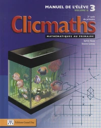 Clicmaths Manuel de l'élève 3 Volume B
