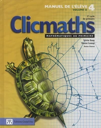 Clicmaths Manuel de l'élève 4 Volume A