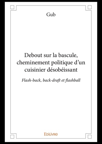 Gub Gub - Debout sur la bascule, cheminement politique d'un cuisinier désobéissant - Flash-back, back-draft et flashball.