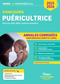 Concours Puéricultrice : Tests psy, QCM, QROC, études de situations