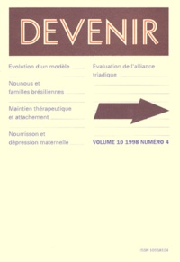  GUEDENEY/ANTOIN - Devenir Volume 10 N°4 1998.