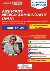 Concours Assistant médico-administratif - Catégorie B - Tout-en-un