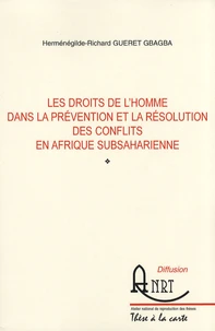 Les droits de l'homme dans la prévention et la résolution des conflits en Afrique subsaharienne