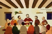 Puzzle 160 pièces - L'institution de l'Eucharistie